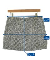 GUCCI（グッチ）ミニスカート シルバー サイズ:40(M位) レディース/2200683661057