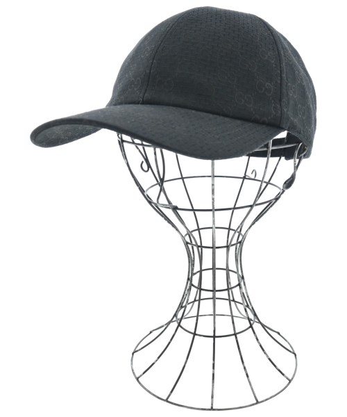 GUCCI(グッチ)キャップ 黒 サイズ:58cm/2200686482093