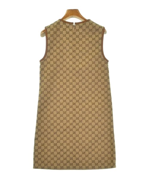 GUCCI（グッチ）ワンピース 茶 サイズ:36(XS位) レディース/2200686585015