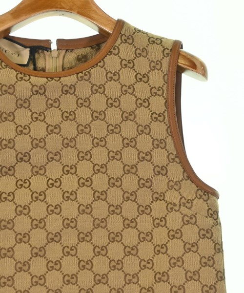 GUCCI（グッチ）ワンピース 茶 サイズ:36(XS位) レディース/2200686585015