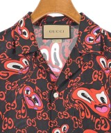 GUCCI（グッチ）カジュアルシャツ 黒 サイズ:46(M位) メンズ/2200686585039