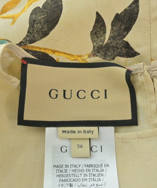 GUCCI（グッチ）カジュアルシャツ ベージュ サイズ:36(XS位) レディース/2200686585046