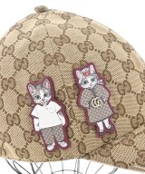 GUCCI（グッチ）キャップ 茶 サイズ:- レディース/2200686739043