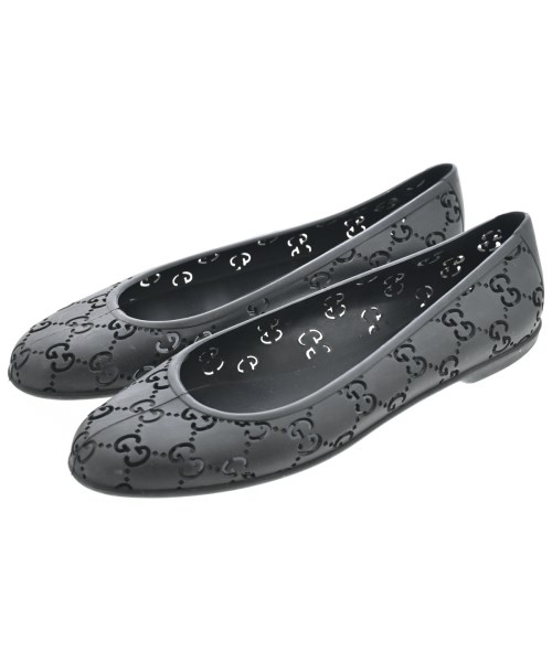 GUCCI(グッチ)バレエシューズ/オペラシューズ 黒 サイズ:EU37(23.5cm位)/2200686870012
