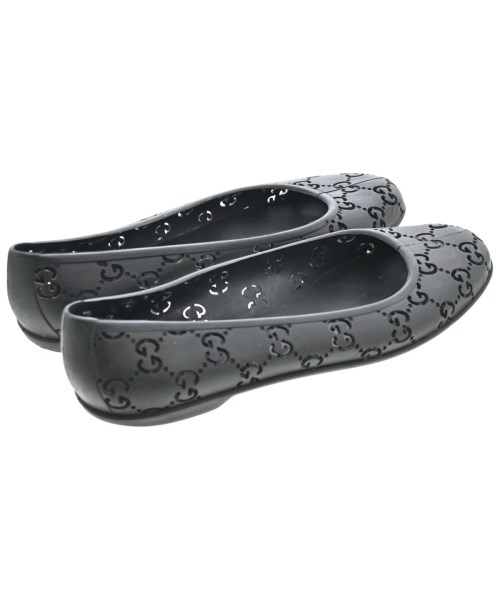 GUCCI（グッチ）バレエシューズ/オペラシューズ 黒 サイズ:EU37(23.5cm位) レディース/2200686870012