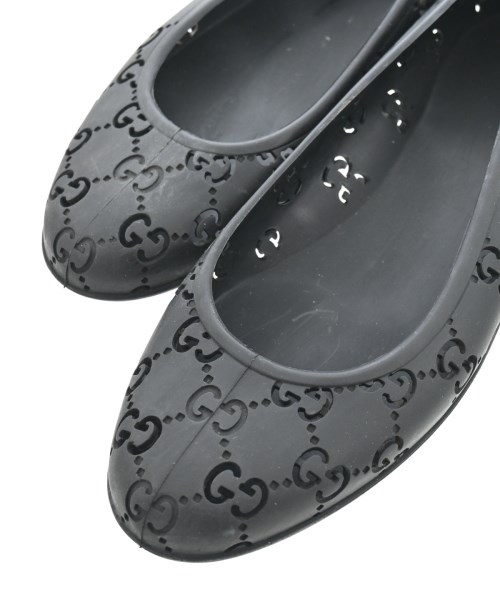 GUCCI（グッチ）バレエシューズ/オペラシューズ 黒 サイズ:EU37(23.5cm位) レディース/2200686870012