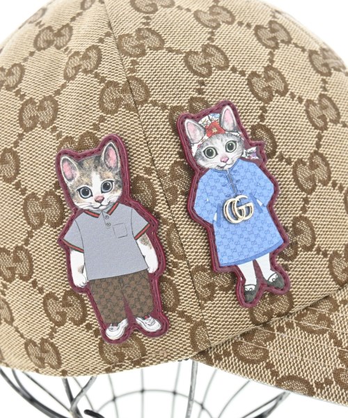 GUCCI（グッチ）キャップ 茶 サイズ:- レディース/2200687217014