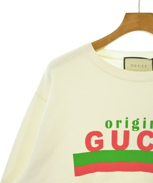 GUCCI（グッチ）スウェット 白 サイズ:M メンズ/2200687283019