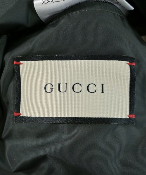 GUCCI（グッチ）ダウンジャケット/ダウンベスト カーキ サイズ:50(XL位) メンズ/2200687292028