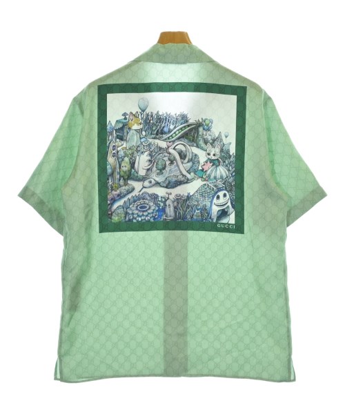 GUCCI（グッチ）カジュアルシャツ 緑 サイズ:46(M位) メンズ/2200687392018
