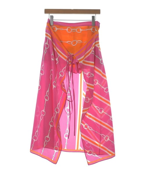 GUCCI(グッチ)ロング・マキシ丈スカート ピンク サイズ:38(S位)/2200687392049