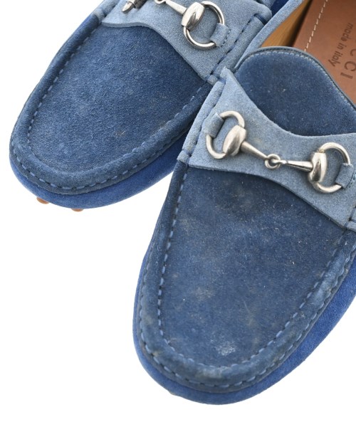GUCCI（グッチ）ビジネス・ドレスシューズ 紺 サイズ:7 1/2(25.5cm位) メンズ/2200687696048