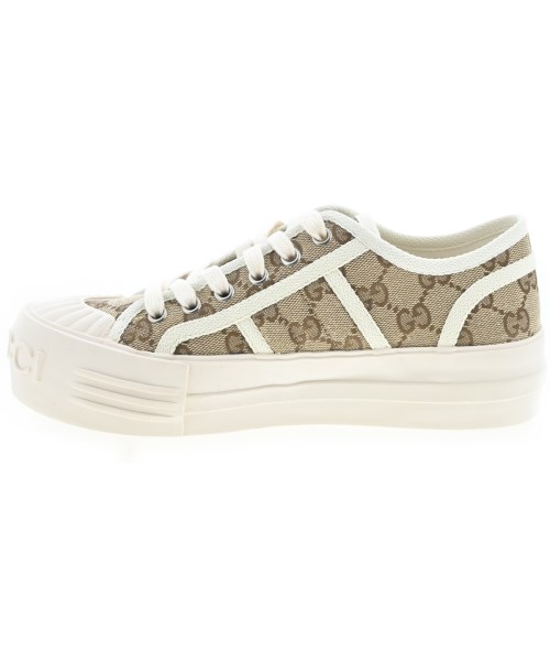 GUCCI（グッチ）スニーカー ベージュ サイズ:EU36 1/2(23cm位) レディース/2200687721016