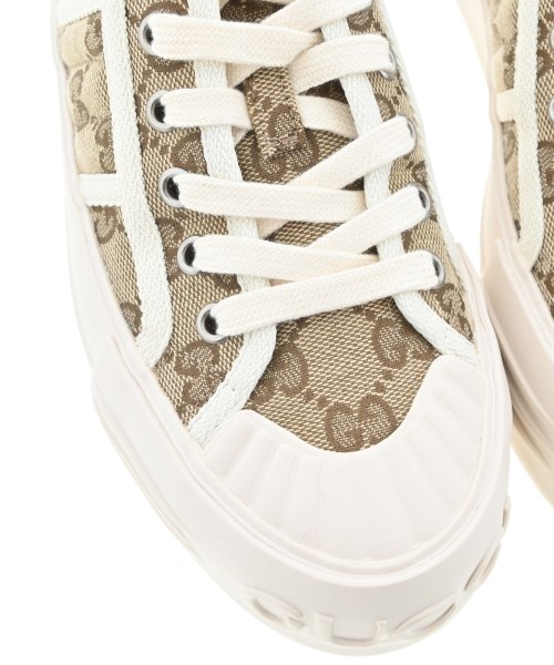 GUCCI（グッチ）スニーカー ベージュ サイズ:EU36 1/2(23cm位) レディース/2200687721016