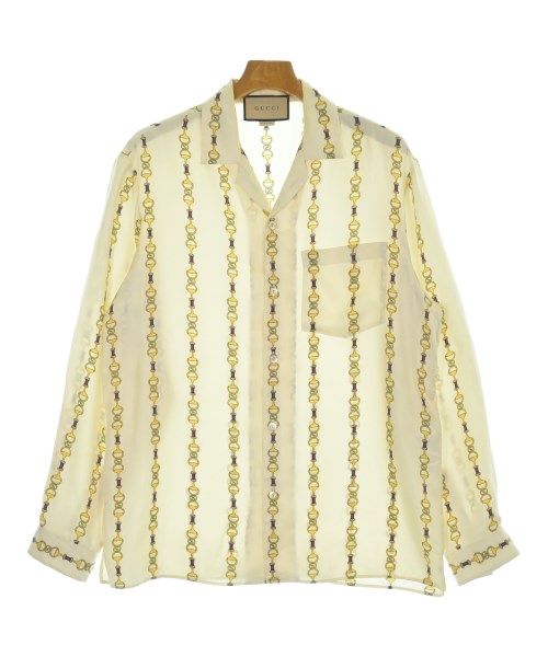 GUCCI(グッチ)カジュアルシャツ 白 サイズ:46(M位)/2200687749041