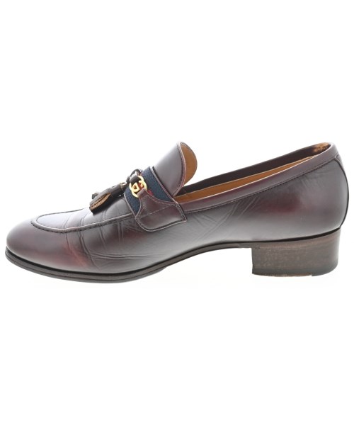 GUCCI（グッチ）ビジネス・ドレスシューズ 茶 サイズ:UK6(24.5cm位) メンズ/2200687749072