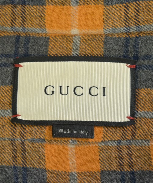 GUCCI（グッチ）カジュアルシャツ オレンジ サイズ:39(M位) メンズ/2200688383053