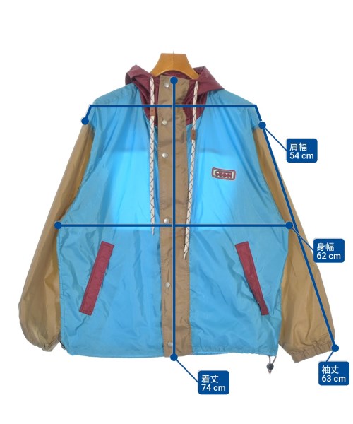 GUCCI（グッチ）ブルゾン 青 サイズ:46(M位) メンズ/2200688687014