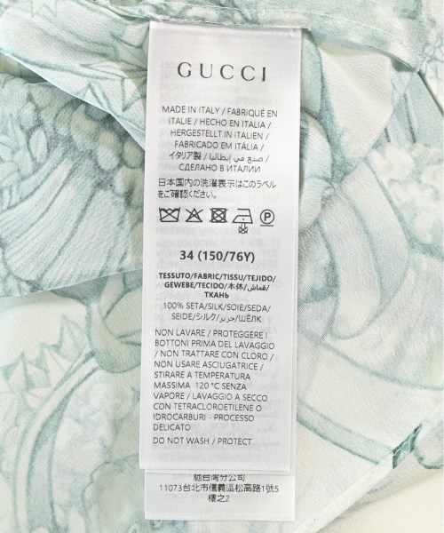 GUCCI（グッチ）カジュアルシャツ 白 サイズ:34(XXS位) レディース/2200688764036