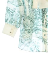 GUCCI（グッチ）カジュアルシャツ 白 サイズ:34(XXS位) レディース/2200688764036