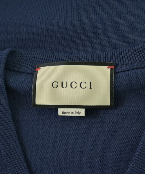 GUCCI（グッチ）ニット・セーター 紺 サイズ:S メンズ/2200688776176