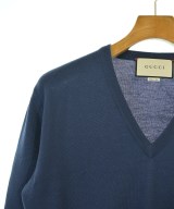 GUCCI（グッチ）ニット・セーター 紺 サイズ:S メンズ/2200688776176