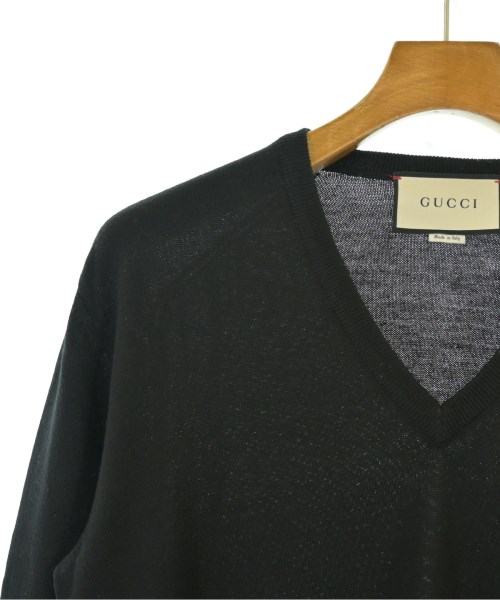 GUCCI（グッチ）ニット・セーター 黒 サイズ:S メンズ/2200688776183