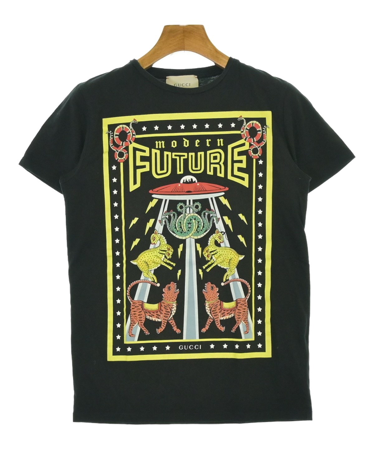 GUCCI（グッチ）Tシャツ・カットソー 黒 サイズ:12(140cm位) キッズ