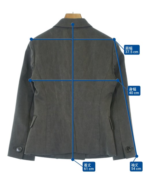 GUCCI（グッチ）ジャケット グレー サイズ:36(XS位) レディース/2200683157017