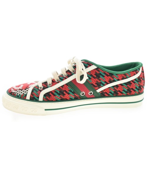 GUCCI（グッチ）スニーカー 赤 サイズ:UK8 1/2(27cm位) メンズ/2200690168327