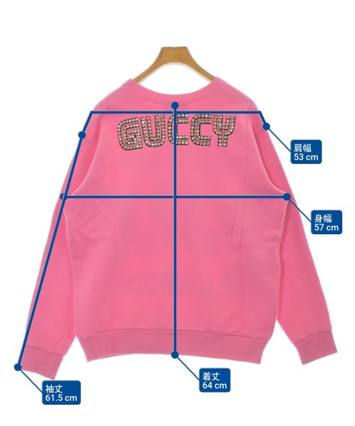 GUCCI（グッチ）スウェット ピンク サイズ:S メンズ/2200690349160