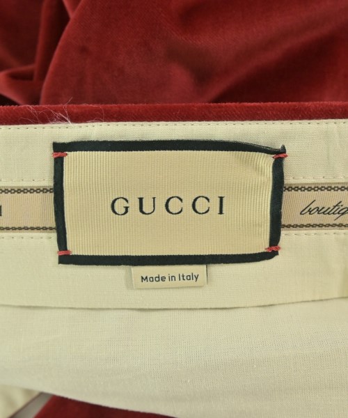 GUCCI（グッチ）スラックス 赤 サイズ:46(M位) メンズ/2200690486063