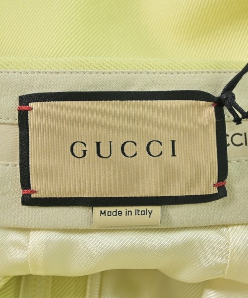 GUCCI（グッチ）スラックス 黄 サイズ:46(M位) メンズ/2200690486070