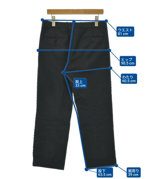 GUCCI（グッチ）スラックス 黒 サイズ:46(M位) メンズ/2200690486087