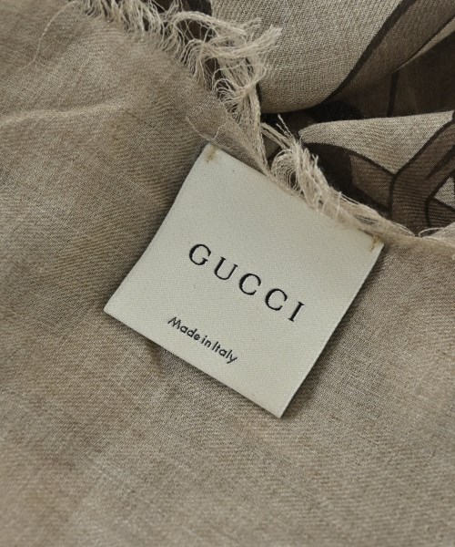 GUCCI（グッチ）ストール 茶 サイズ:- レディース/2200690978162