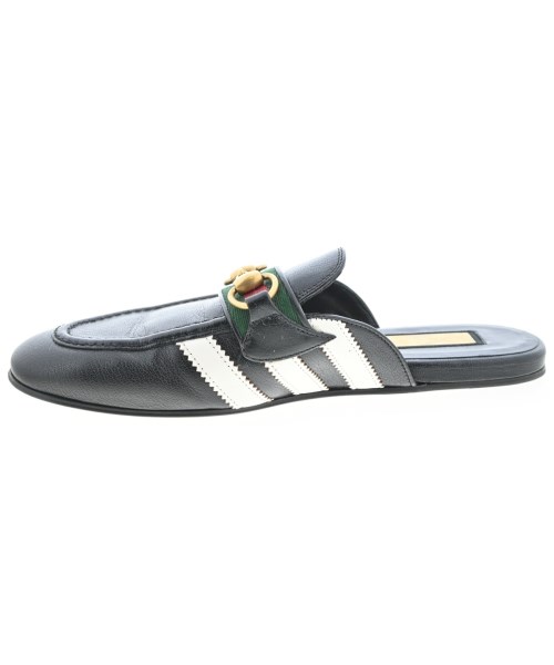 GUCCI（グッチ）サンダル 黒 サイズ:EU38 1/2(25cm位) レディース/2200691553061