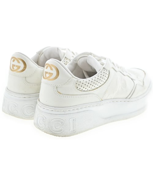 GUCCI（グッチ）スニーカー 白 サイズ:EU37 1/2(24cm位) レディース/2200691713021