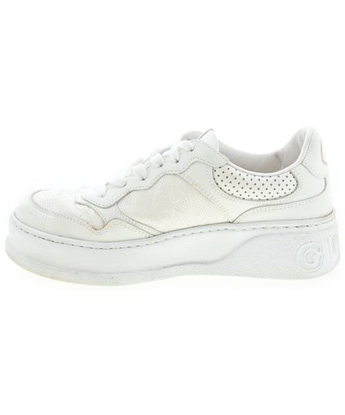 GUCCI（グッチ）スニーカー 白 サイズ:EU37 1/2(24cm位) レディース/2200691713021