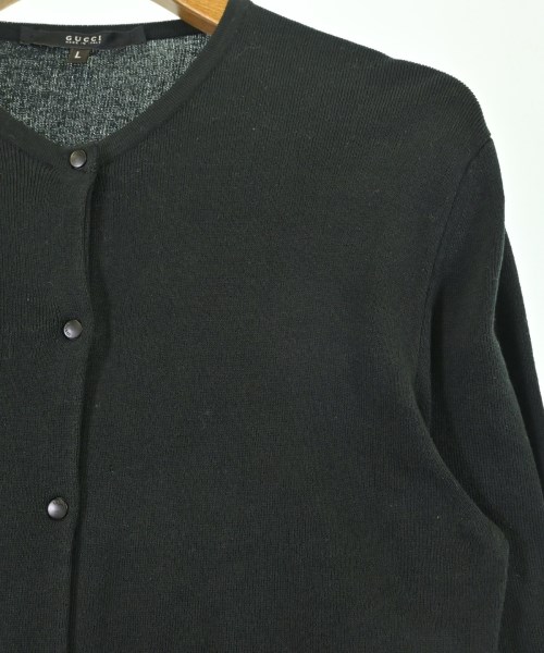 GUCCI（グッチ）カーディガン 黒 サイズ:L レディース/2200684334011
