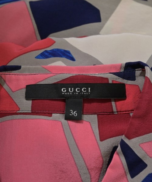 GUCCI（グッチ）ブラウス ピンク サイズ:36(XS位) レディース/2200686973058