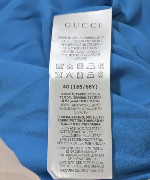 GUCCI（グッチ）その他 青 サイズ:40(M位) レディース/2200692500019