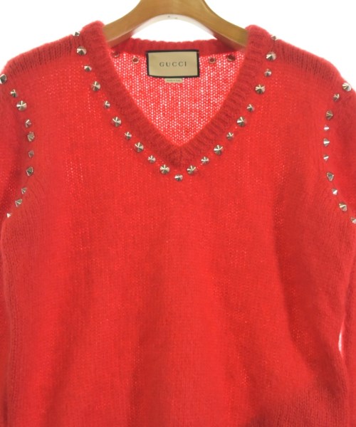 GUCCI（グッチ）ニット・セーター 赤 サイズ:S メンズ/2200692598047