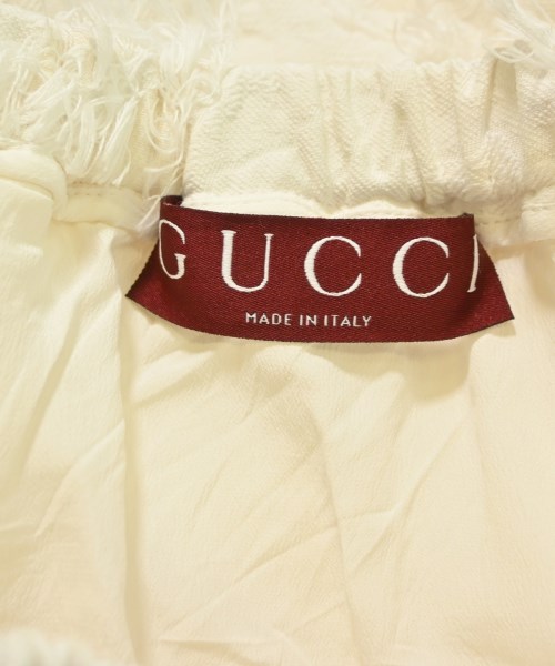 GUCCI（グッチ）ミニスカート 白 サイズ:-(S位) レディース/2200692598054