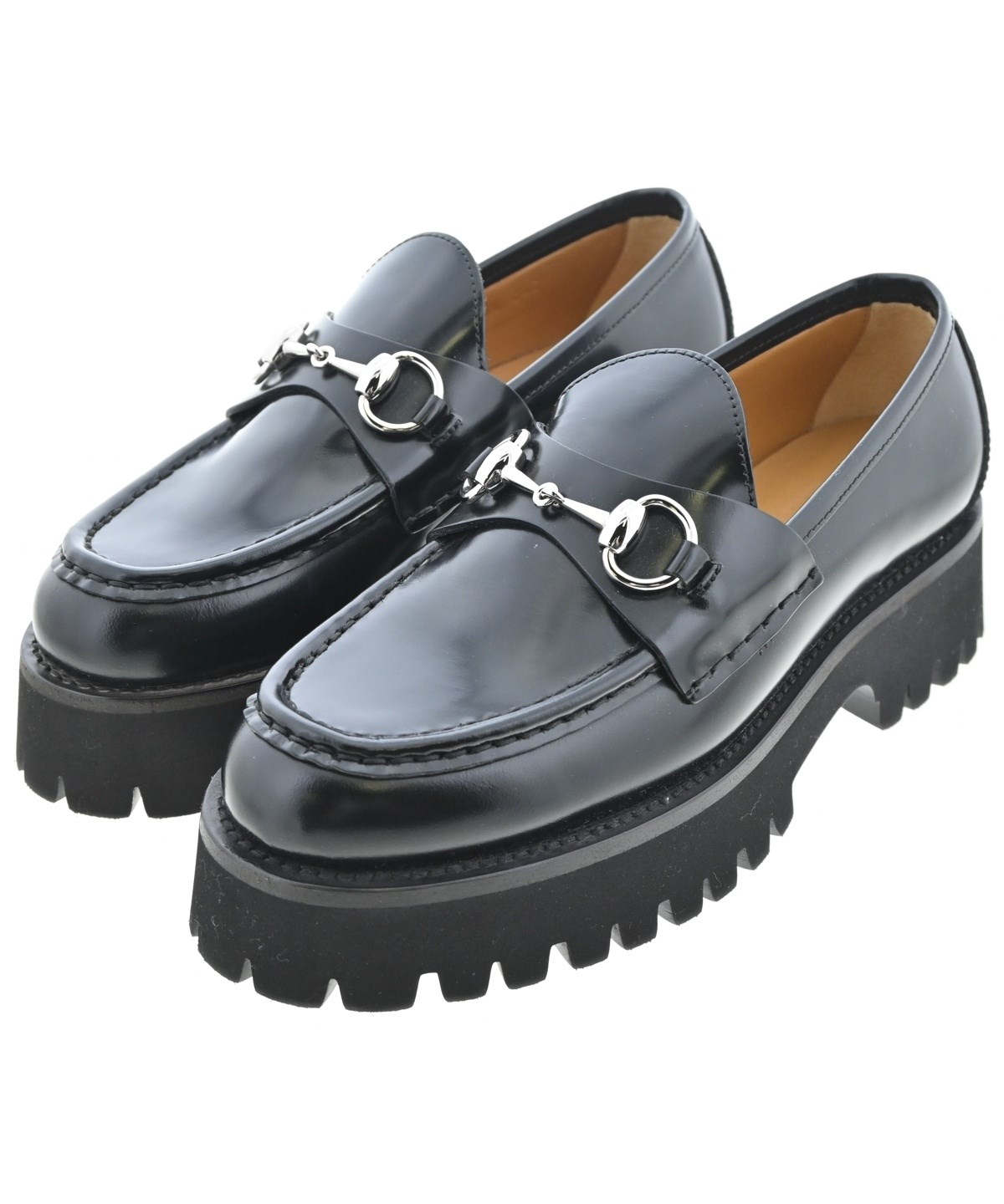 『美品』Gucci グッチ　ローファー　ドレスシューズ GUCCI（グッチ）ドレスシューズ/ローファー 黒 サイズ:EU36 1/2(23cm位