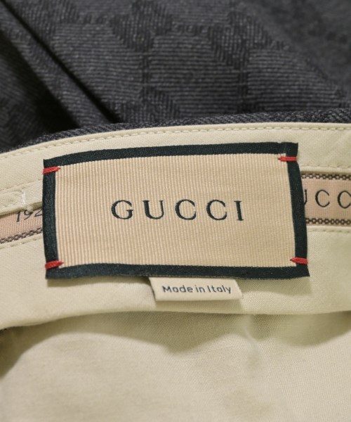 GUCCI（グッチ）スラックス グレー サイズ:38(S位) レディース/2200692632116