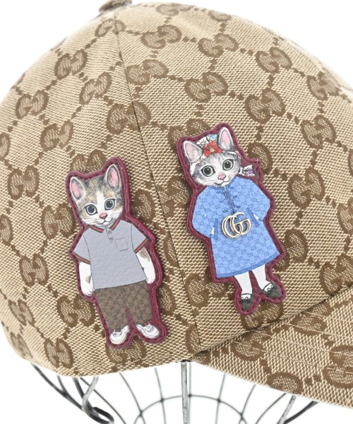 GUCCI（グッチ）キャップ ベージュ サイズ:- レディース/2200692524039