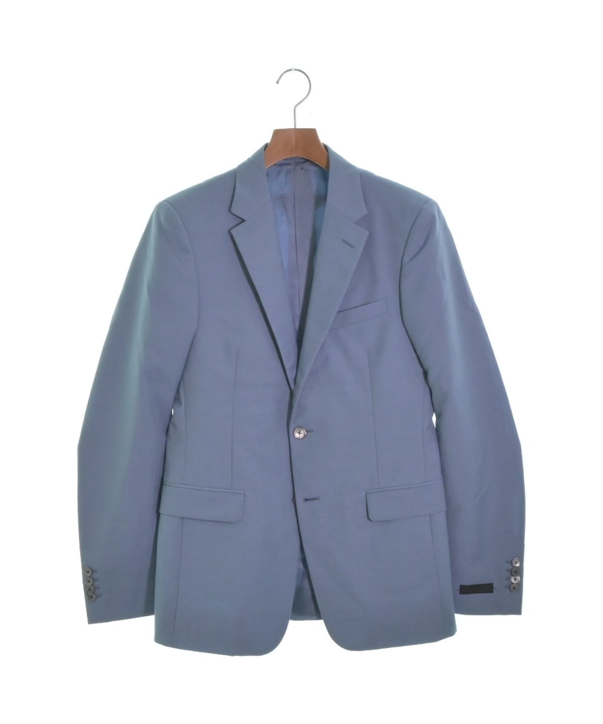 PRADA(プラダ)テーラードジャケット 青 サイズ:48(L位) メンズ