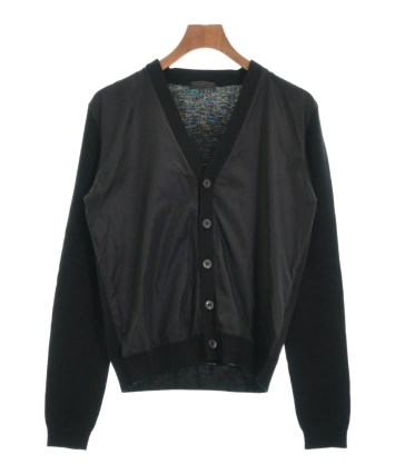 PRADA（プラダ）カーディガン 黒 サイズ:46(M位) メンズ
