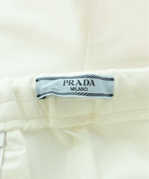 PRADA（プラダ）スウェットパンツ 白 サイズ:M レディース |【公式 ...