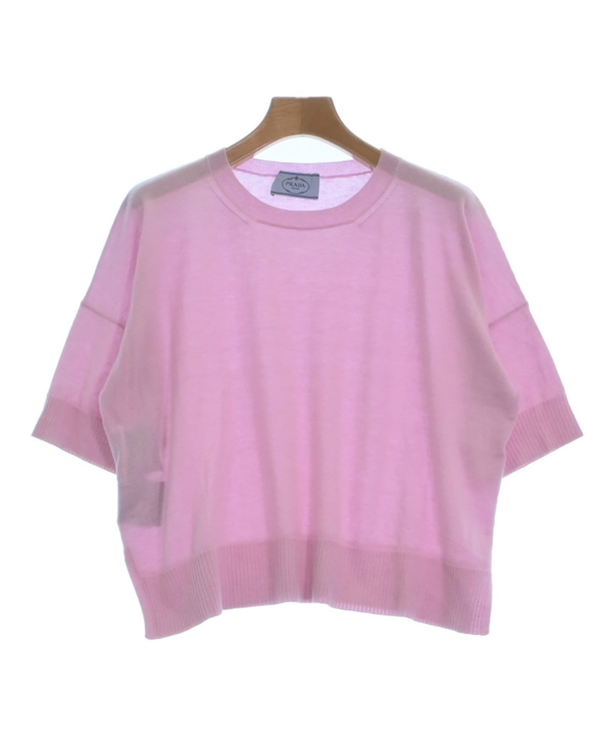 PRADA（プラダ）ニット・セーター ピンク サイズ:38(S位) レディース